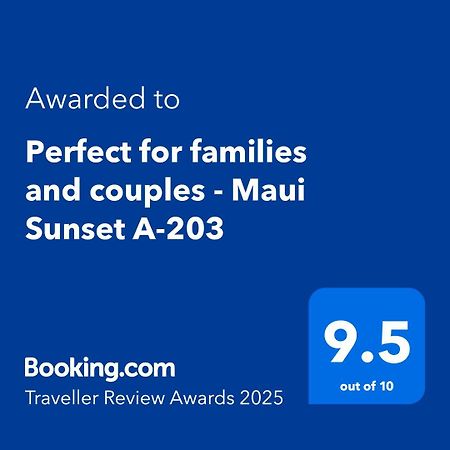 Perfect For Families And Couples - Maui Sunset A-203 Apartment Kihei Exterior foto