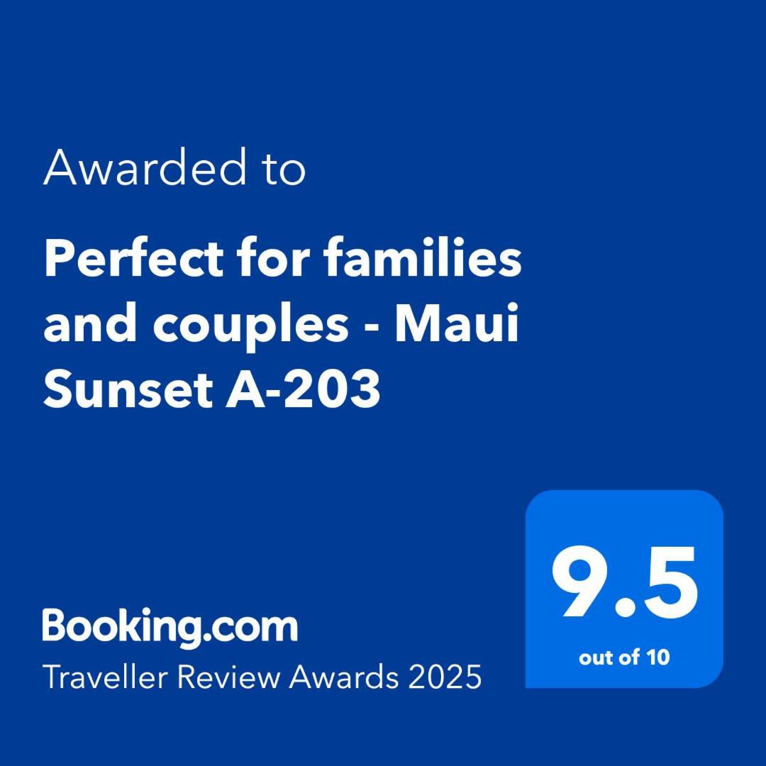 Perfect For Families And Couples - Maui Sunset A-203 Apartment Kihei Exterior foto